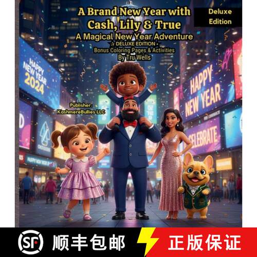 【3-4周达】A Brand New Year with Cash, Lily & True (Deluxe Edition): A Magical New Year Adventure [9798295554469]