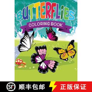 Book 4周达 Coloring 9781632873941 Butterflies