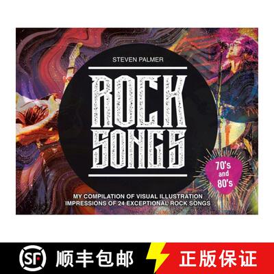 【3-4周达】Rock Songs: My Compilation of Visual Illustration Impressions of 24 Exceptional Rock Songs [9780228847526]