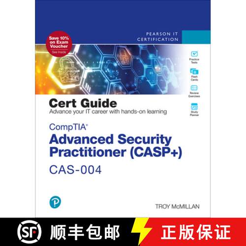 【3-4周达】Comptia Advanced Security Practitioner (Casp+) Cas-004 Cert Guide [9780137348954]