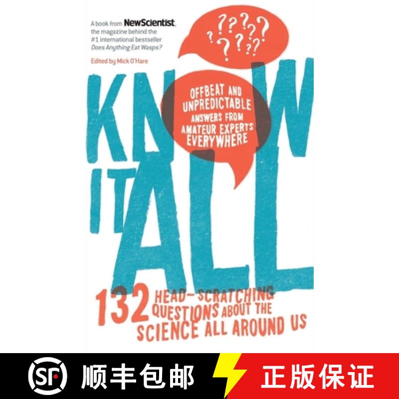 【3-4周达】Know It All: 132 Head-Scratching Questions about the Science All Around Us [9781615192397]