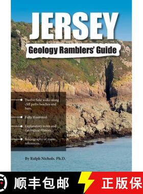 【3-4周达】Jersey Geology Ramblers' Guide [9780956065575]