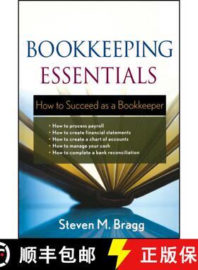 【3-4周达】Bookkeeping Essentials: How To Succeed As A Bookkeeper [Wiley会计] [9780470882559]