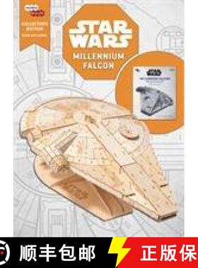【3-4周达】IncrediBuilds: Millennium Falcon: Collector's Edition Book and Model [9781682982433]