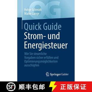 sicher 4周达 Strom Guide Energiesteuer Vorgaben erfullen steuerliche Quick Sie Wie 9783658347949 Opt... und