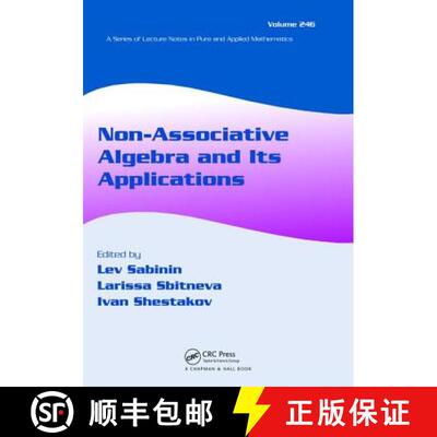 【3-4周达】精装 Non-Associative Algebra and Its Applications [9781138402065]