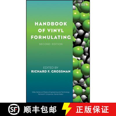 【3-4周达】精装 Handbook Of Vinyl Formulating, Second Edition [Wiley高分子] [9780471710462]