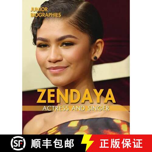 【3-4周达】精装 Zendaya: Actress and Singer [9781978502093]