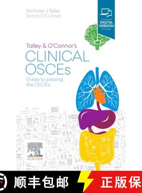 【3-4周达】Talley and O'Connor's Clinical Osces: Guide to Passing the Osces [9780729544061]