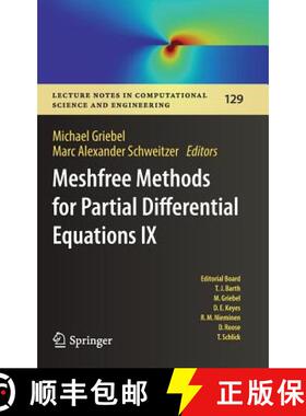 【3-4周达】Meshfree Methods for Partial Differential Equations IX [9783030151188]