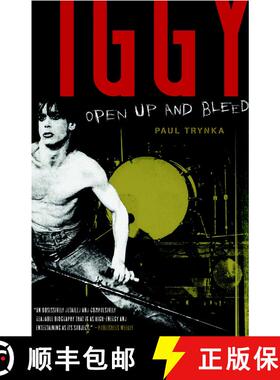 【3-4周达】Iggy Pop: Open Up and Bleed: A Biography [9780767923200]
