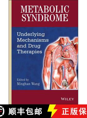 【3-4周达】精装 Metabolic Syndrome: Underlying Mechanisms And Drug Therapies [Wiley化学化工] [9780470343425]