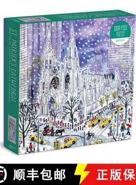 【3-4周达】Michael Storrings St. Patricks Cathedral 1000 Piece Puzzle [9780735369351]