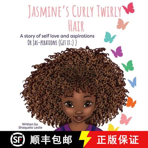 【3-4周达】精装 Jasmine's Curly Twirly Hair: A story of self love and aspirations [9781736550229]