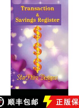 预订 Transaction & Savings Register: Track your personal & business accounts with simplicity [9781667154916]