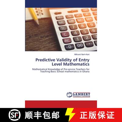 预订 Predictive Validity of Entry Level Mathematics [9786203463071]