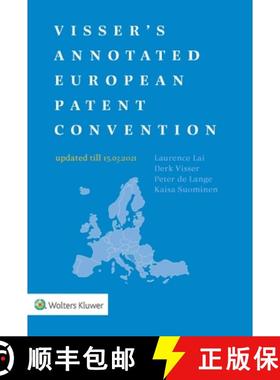 【3-4周达】Visser's Annotated European Patent Convention 2021 Edition [9789403532035]