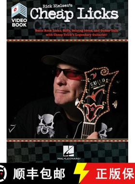 预订 Rick Nielsen's Cheap Licks: Basic Rock Licks, Riffs, Soloing Ideas, and Guitar Talk with Cheap T... [9781540038487]