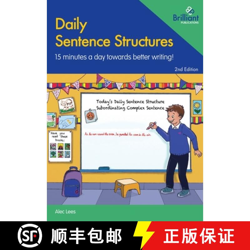 【2-3周达】Daily Sentence Structures: 15 Minutes a Day Towards Better Writing! [9781783173457]