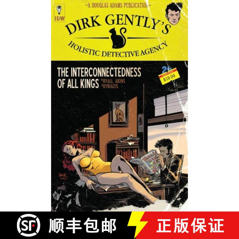 【3-4周达】Dirk Gently's Holistic Detective Agency: The Interconnectedness of All Kings [9781631405082]