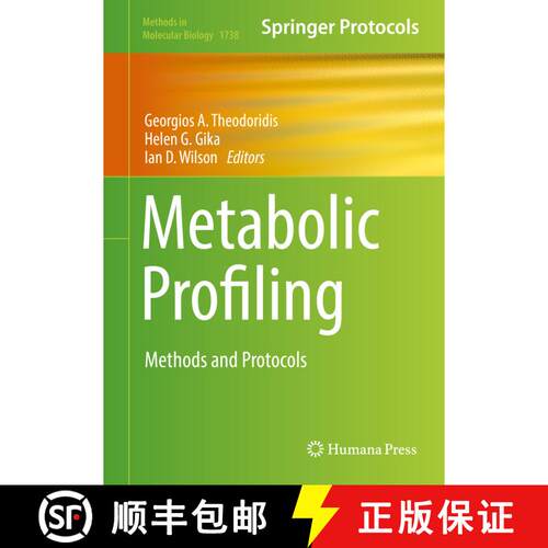 【3-4周达】精装 Metabolic Profiling : Methods and Protocols [9781493976423]
