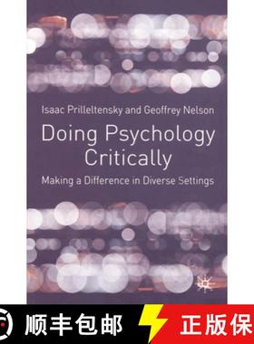 预订 Doing Psychology Critically: Making a Difference in Diverse Settings [9780333922842]