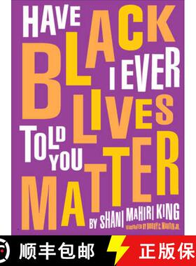 【3-4周达】Have I Ever Told You Black Lives Matter [9780884488897]
