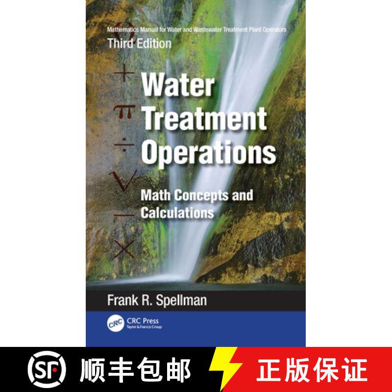 【3-4周达】Mathematics Manual for Water and Wastewater Treatment Plant Operators: Water Treatment Ope... [9781032406879]