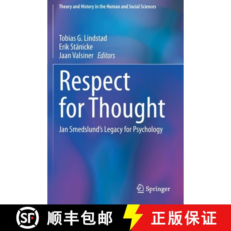 【3-4周达】Respect for Thought : Jan Smedslund's Legacy for Psychology [9783030430689]