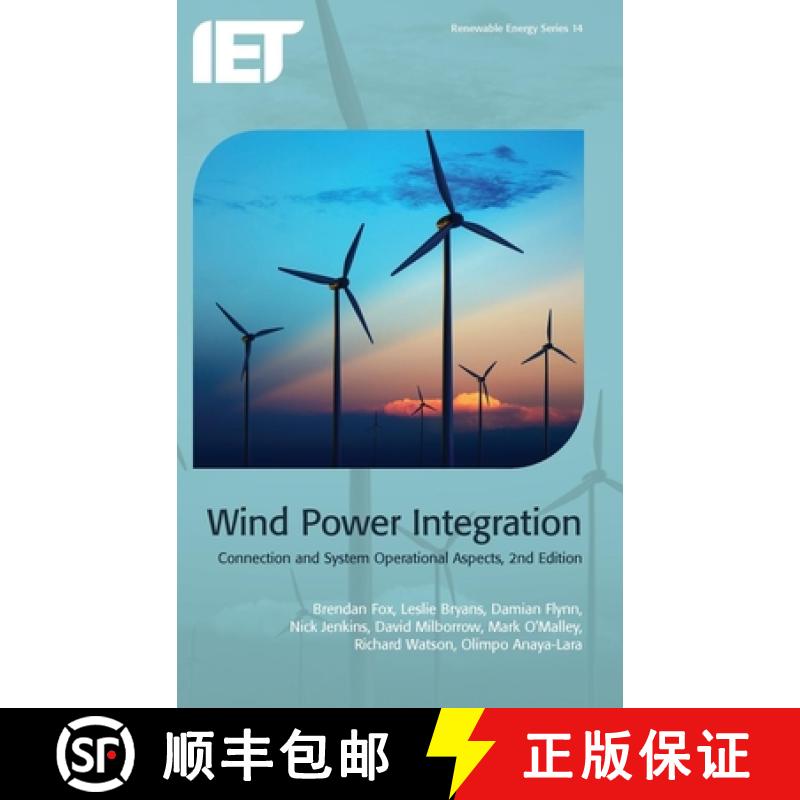【3-4周达】Wind Power Integration: Connect and system operational aspects, 2nd Edition [9781849194938]