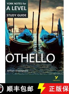 Othello: York Notes for A-level everything you need to catch up, study and prepare for and 2023 and 2... [9781447982258]