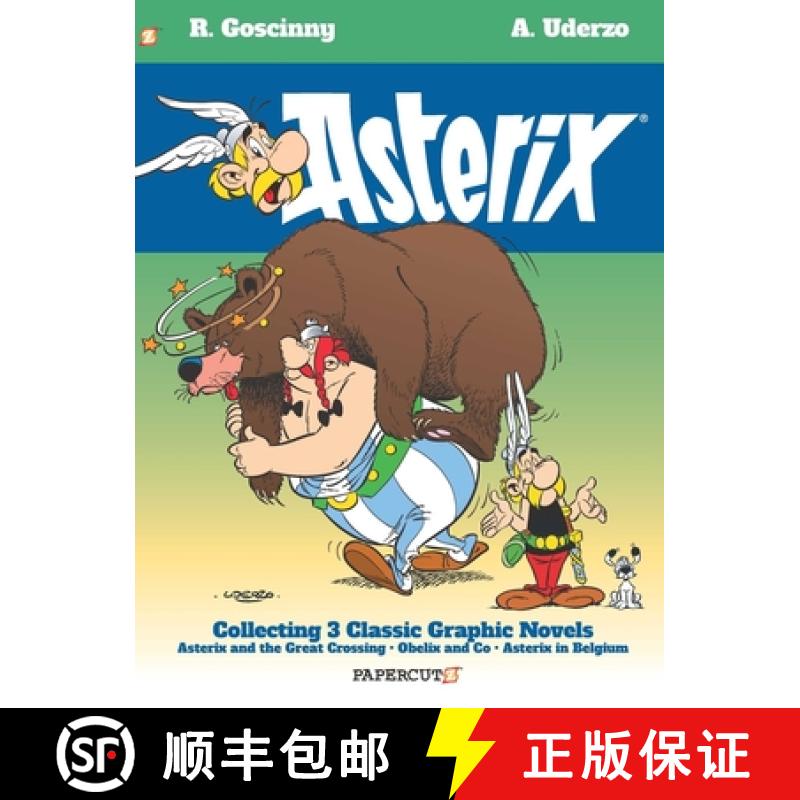 【3-4周达】Asterix Omnibus Vol. 8: Collecting Asterix and the Great Crossing, Obelix and Co, Asterix ... [9781545808733]