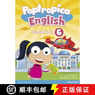 【3-4周达】Poptropica English American Edition 1 Student Book and PEP Access Card Pack [9781292275512]