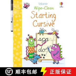 【3-4周达】Wipe-Clean Starting Cursive [9781836052234]