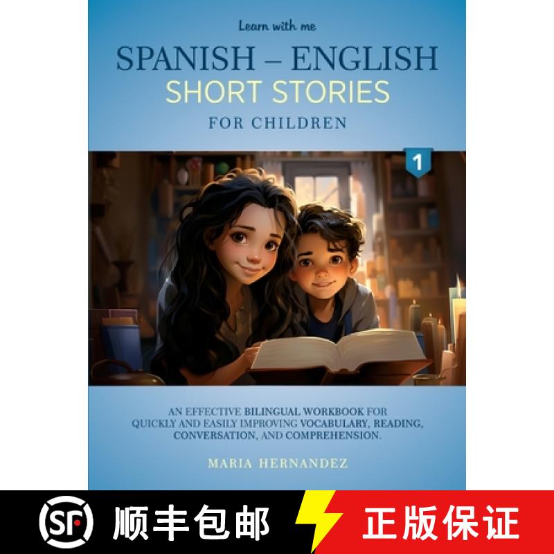 预订 Learn with Me Spanish - English Short Stories for Children: An effective bilingual workbook for ... [9798989779321]