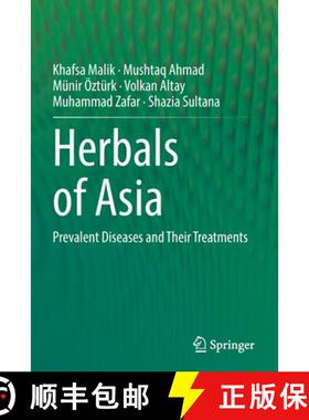 【3-4周达】Herbals of Asia : Prevalent Diseases and Their Treatments [9783030852245]