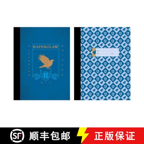 【3-4周达】Harry Potter: Ravenclaw Composition Notebook Set (Set of 2) [9798337403946]