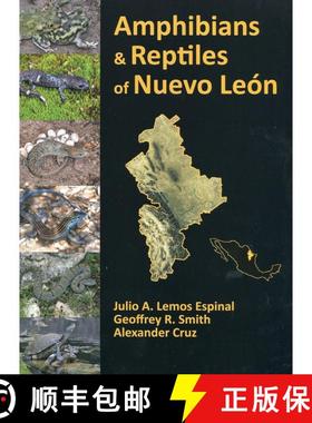 【3-4周达】Amphibians & Reptiles of Nuevo León [9781938850257]