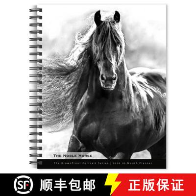 【3-4周达】Horse, The Noble, The BrownTrout Portrait Series 2026 Engagement Diary [9798330703746]