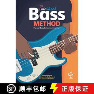 【3-4周达】Rockschool Bass Method: Popular Bass Guitar for Beginners [9781789361315]