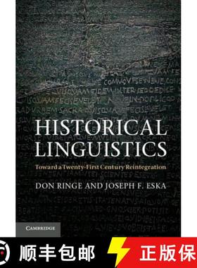 【3-4周达】Historical Linguistics: Toward a Twenty-First Century Reintegration [9780521583329]