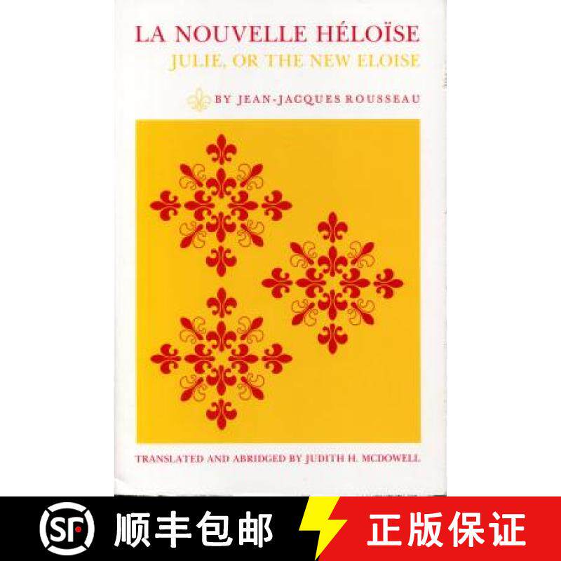 【3-4周达】La Nouvelle Héloïse : Julie, or the New Eloise [9780271006024]