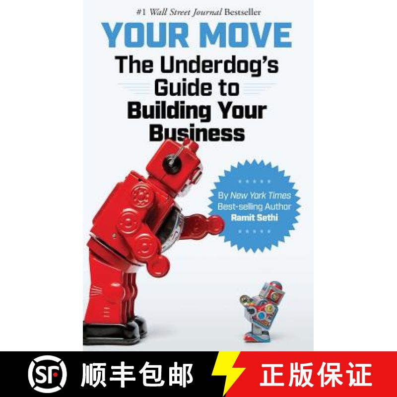 【3-4周达】Your Move: The Underdog's Guide to Building Your Business [9780692940082]