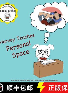 【3-4周达】Harvey teaches Personal Space: An activity book in Harvey Pavlov's Social Skills Series [9798348373948]