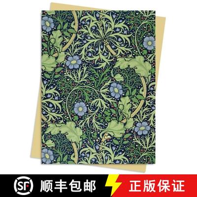 【3-4周达】William Morris: Seaweed Wallpaper Greeting Card Pack: Pack of 6 [9781839644900]