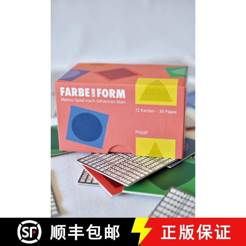 【3-4周达】Color and Form : Memo Game Based on Johannes Itten [9783721208658]