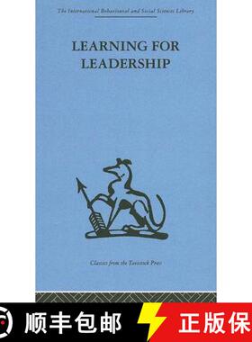 【3-4周达】Learning for Leadership: Interpersonal and intergroup relations [9780415264709]