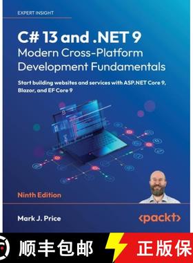 预订 C# 13 and .NET 9 - Modern Cross-Platform Development Fundamentals - Ninth Edition: Start buildin... [9781835881224]