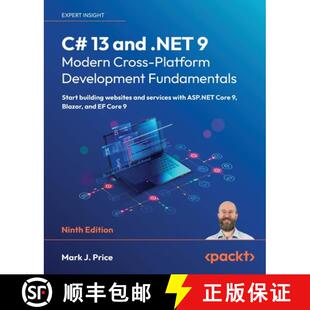 Modern Start Cross and buildin... Edition Platform 9781835881224 Fundamentals .NET Ninth 预订 Development