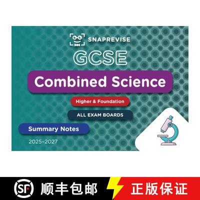 【3-4周达】SnapRevise GCSE Combined Science Summary Notes [9781917424967]